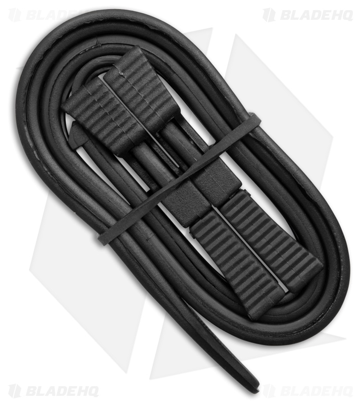 Mac Coltellerie Rescue Knife Gunslinger Scuba  Black FRN (3.15"  Serrated)