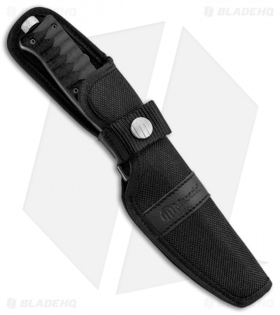 Maserin Croz Fixed Blade Hunting Knife Black G-10 (4.3" Satin Serr)