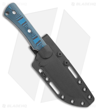 Kme Ridge Runner McNees Ridge Runner Fixed Blade Knife Black/Blue G-10 SW