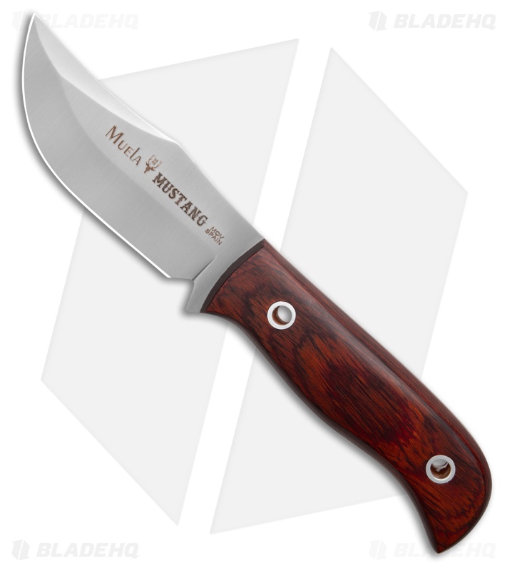 Muela Mustang Fixed Blade Knife | Sandalwood