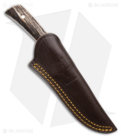 Muela Rebeco Fixed Blade Knife Stag (3.5" Satin)