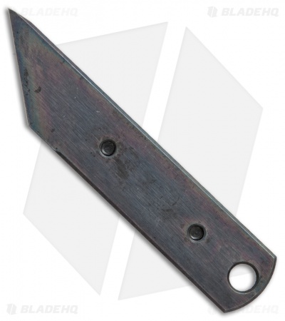 NCC Knives Micro Kiridashi Neck Knife Black G-10 (0.75" O1 Black)
