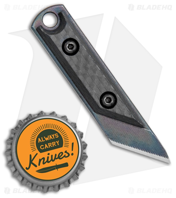NCC Knives Micro Kiridashi Neck Knife Carbon Fiber (0.75