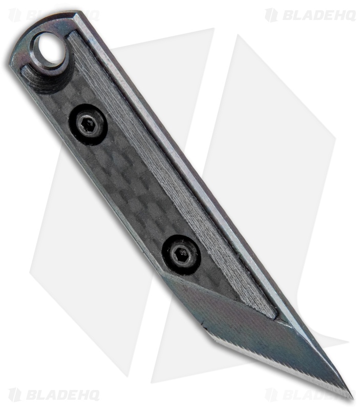 NCC Knives Micro Kiridashi Neck Knife Carbon Fiber (0.75