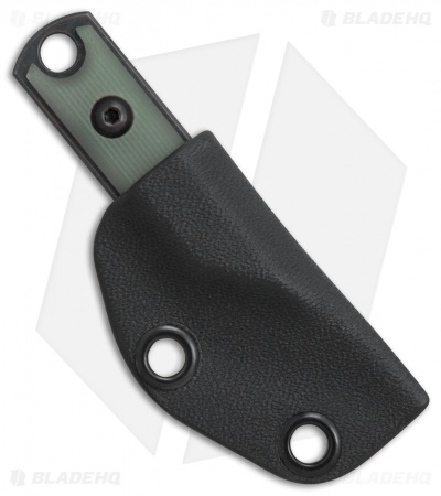 NCC Knives Micro Kiridashi Neck Knife Jade G-10 (0.75" O1 Black)