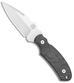 Nemesis Arch Ally Fixed Blade Knife Black G-10 (2.6" Satin) NK-6B