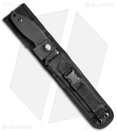 Nemesis Equalizer Fixed Blade Knife Black G-10 (5.1" Satin) NK-11