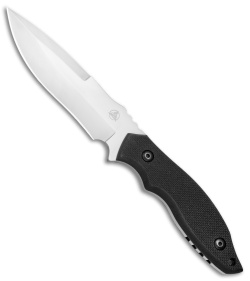 Nemesis Equalizer Fixed Blade Knife Black G-10 (5.1" Satin) NK-11