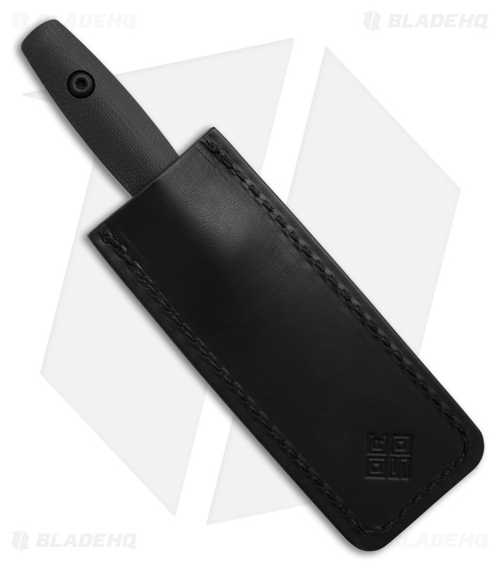 Ocaso Toor Sevra Fixed Blade Knife Black G-10 (2.8" Stonewash) 70TBL