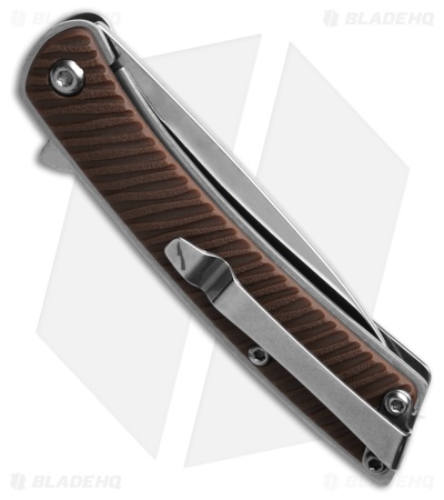Old Timer Slim Drop Point Liner Lock Knife Sawcut TPE (2.6" Satin 7Cr)