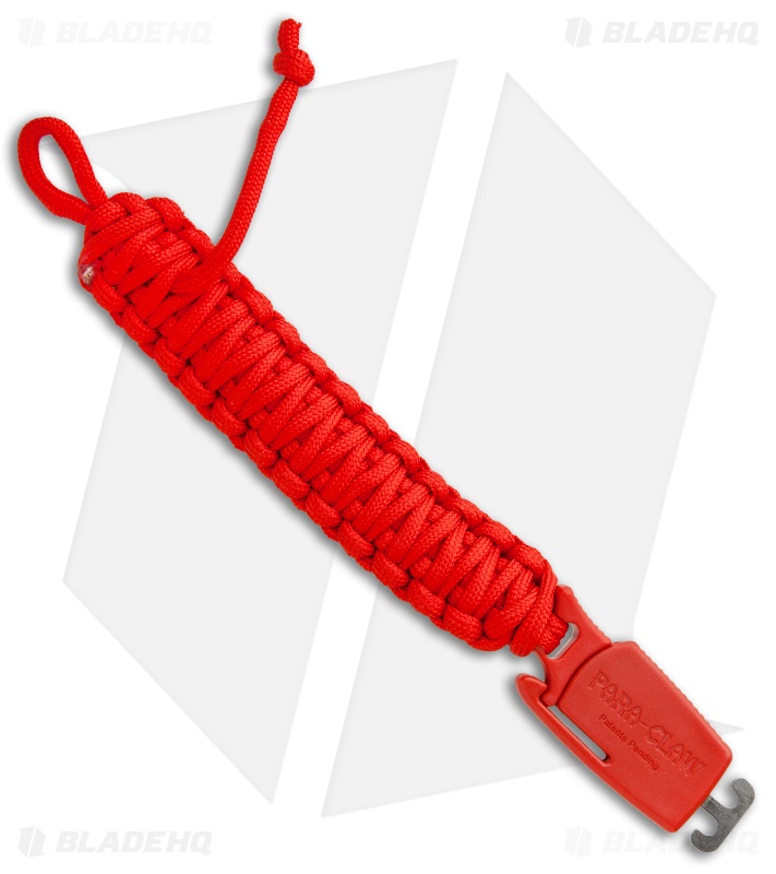 Outdoor Edge Para Claw Large Bracelet Knife Trainer Red (1.37" Stonewash)