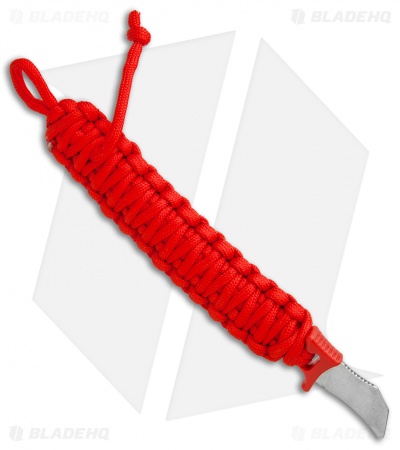 Outdoor Edge Para Claw Large Bracelet Knife Trainer Red (1.37" Stonewash)