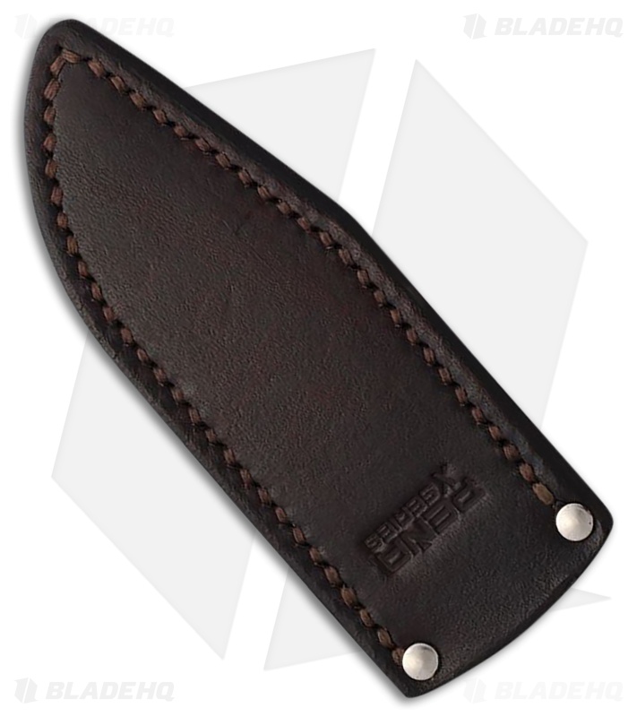 Pena Knives X-Series Clip Point Fixed Blade Knife Stainless Steel (2.4" Satin)