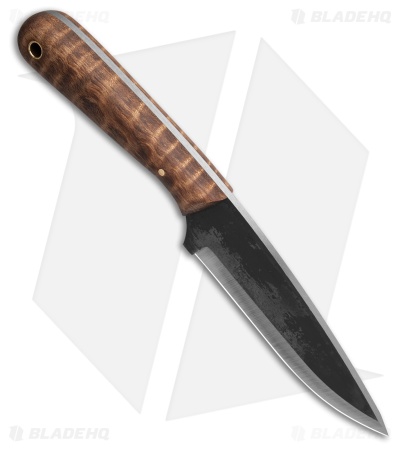 Pathfinder Knives Survival Fixed Blade Knife W/Leather Sheath (4.75")