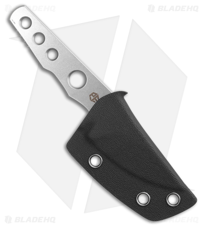 Petrified Fish Bison Fixed Blade Knife Stonewashed (2.4" Stonewash)