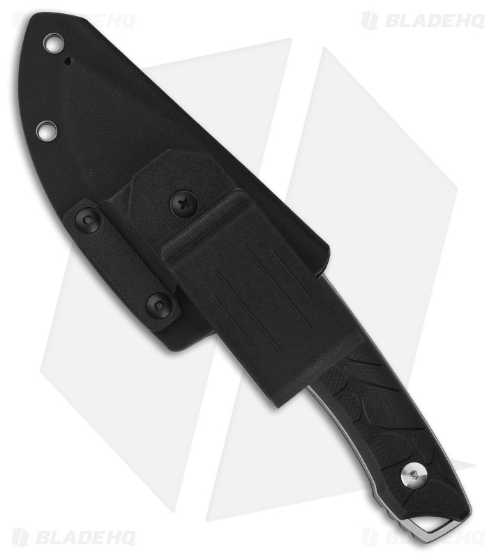 QSP Tiny TOT Fixed Blade Knife Black G-10 (3.5" Stonewash 10Cr15MoV)