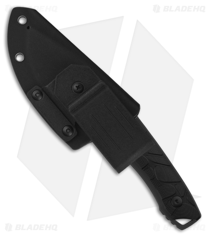 QSP Tiny TOT Fixed Blade Knife Black G-10 (3.5" Black SW 10Cr15MoV)