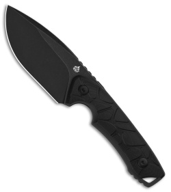 QSP Tiny TOT Fixed Blade Knife Black G-10 (3.5" Black SW 10Cr15MoV)
