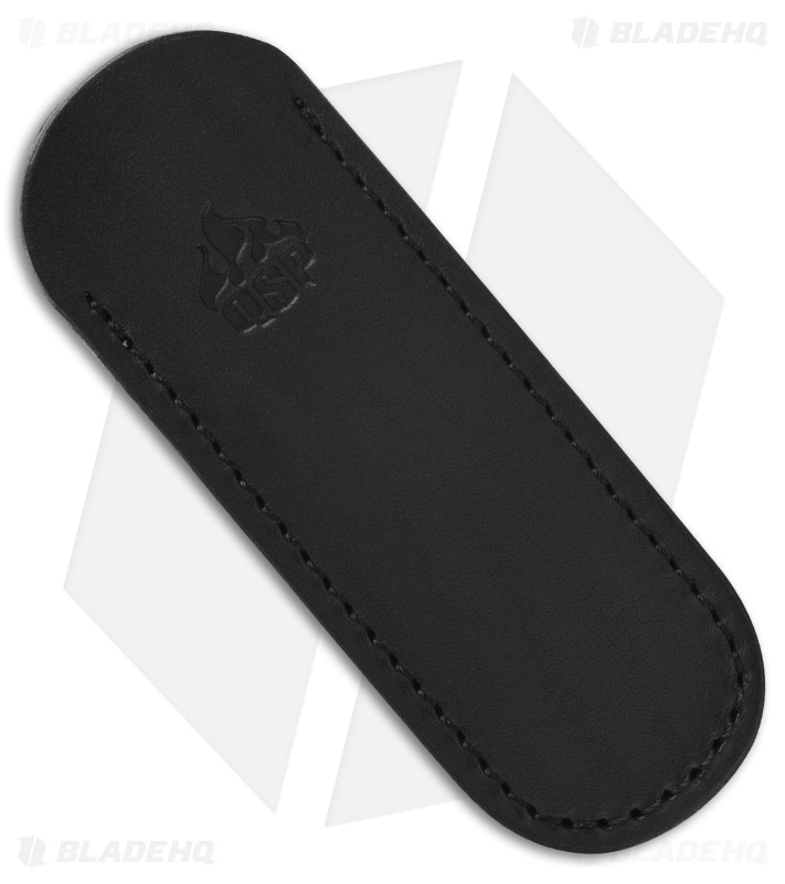 QSP Baby Penguin Fixed Blade Knife Tortoise Resin (2.5" Black SW 14C28N)