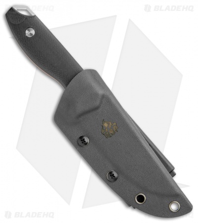 QSP Toukan I Fixed Blade Knife Black G-10 (4.5" Satin)