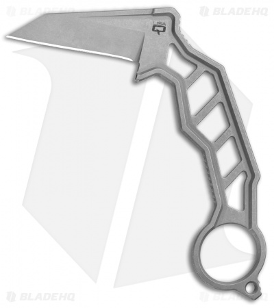 Quartermaster Walter White ALF-5 Fixed Blade Neck Knife (2.3" Stonewash)