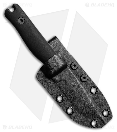 Reiff Knives F3 EDC Fixed Blade Knife Black Micarta w/Kydex Sheath (2.9" SW)