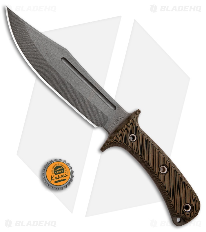 新品　RMJ Jungle combat レプリカ　鍛造D2ブレード　ナイフ RMJ Tactical Jungle Combat | Fixed Blade Knife | Hyena Brown G-10