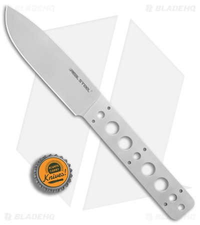 Real Steel Bushcraft FFG Fixed Blade Blank (4.25" Satin Flat) 