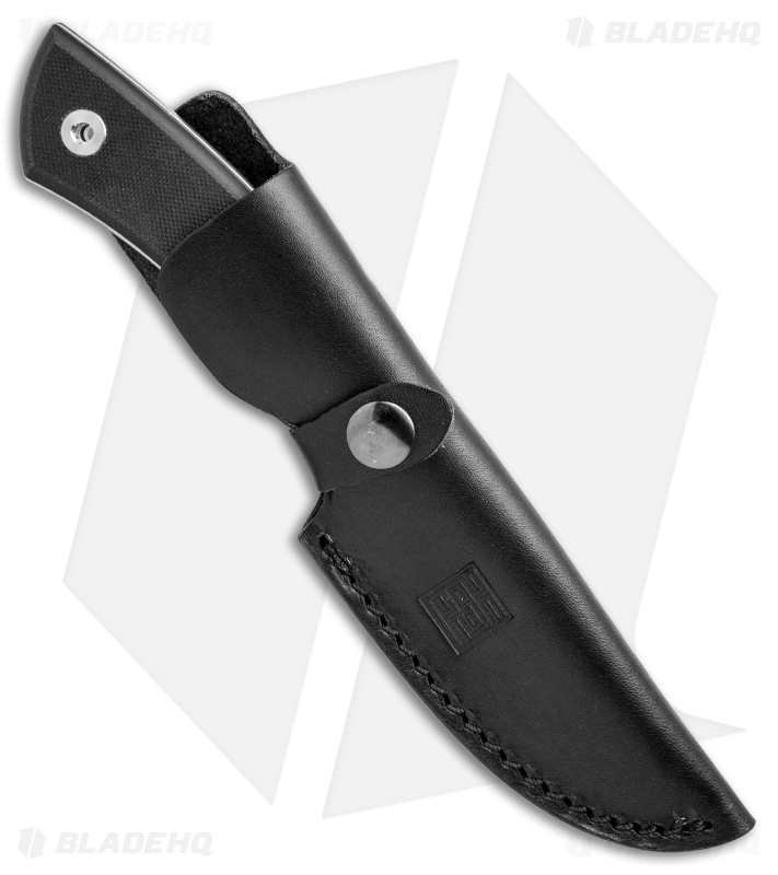 Real Steel Forager Fixed Blade Knife Black G-10 (4.25" Satin)