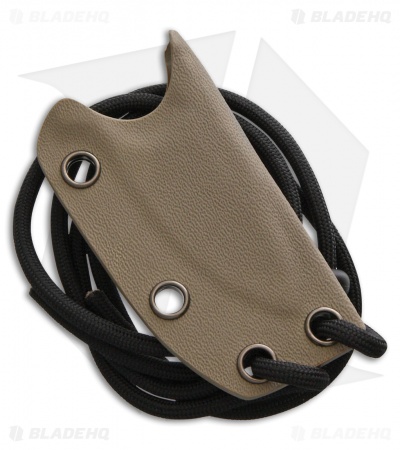 Real Steel Mini 127 Fixed Blade Neck Knife Coyote Brown G-10 (2.75" Satin)