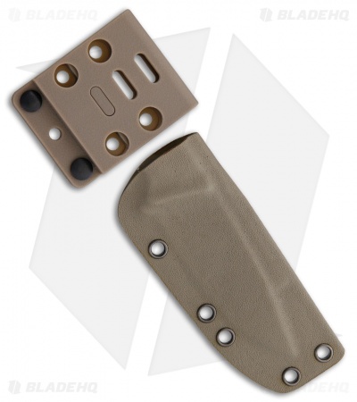 Real Steel Observer Fixed Blade Knife Coyote Tan G-10 (3.5" Satin)