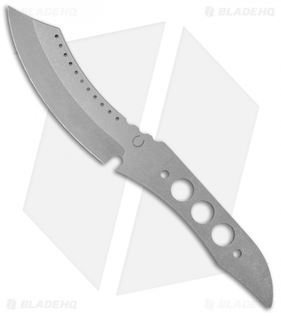 Red Horse Knife Works Hell Razor Fixed Blade Knife Skeletonized (4.3" SW)