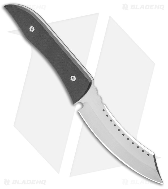 Red Horse Knife Works Hell Razor Fixed Blade Knife G-10 (4.3" Satin)