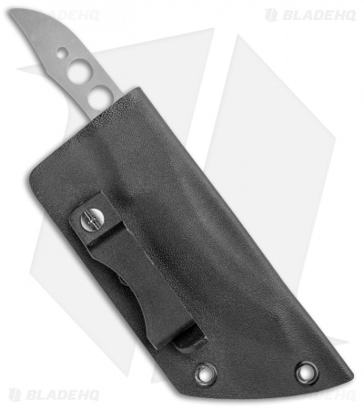 Red Horse Knife Works Mini Hell Razor Fixed Blade Knife Skeletonized (3.52" SW)