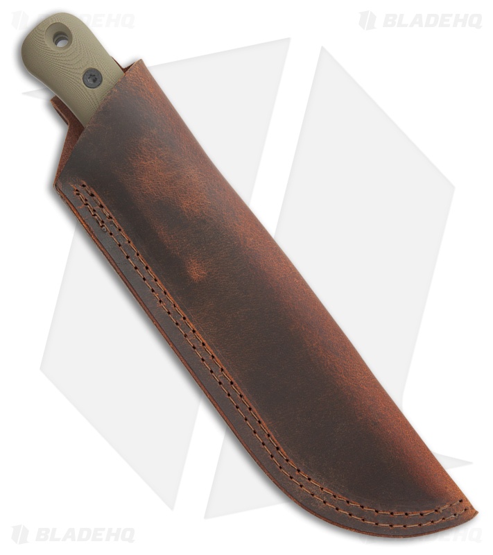 Reiff Knife F5 Field Survival Knife Fixed Blade OD Green G-10 (5" Acid SW)