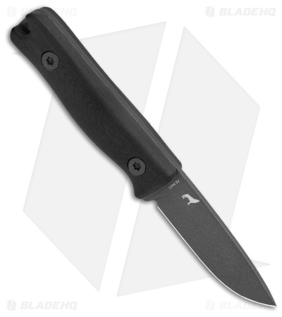 Reiff Knives F3XC EDC Bushcraft Survival Knife Black G-10 (2.9" Tungsten)