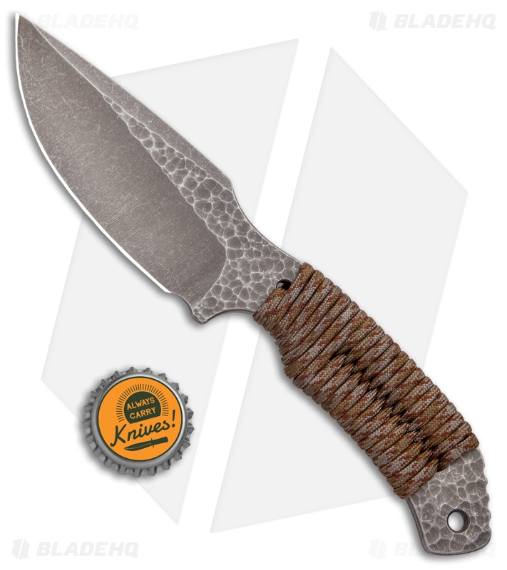 Rotten Design Drifter Tactical Fixed Blade Knife Brown Camo (4.13" BZSW)