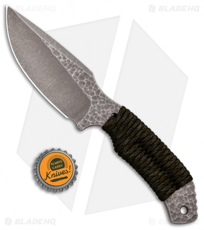 Rotten Design Drifter Tactical Fixed Blade Knife OD Green/Black (4.13" BZSW)