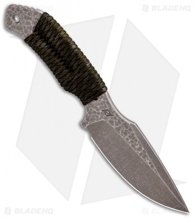 Rotten Design Drifter Tactical Fixed Blade Knife OD Green/Black (4.13" BZSW)