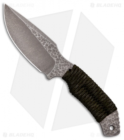 Rotten Design Drifter Tactical Fixed Blade Knife OD Green/Black (4.13" BZSW)