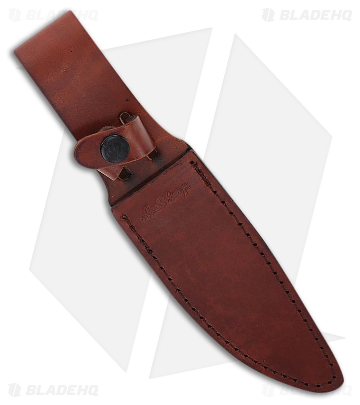 Uncle Henry 190UH Fixed Blade Knife Brown Staglon (5.25" Satin)