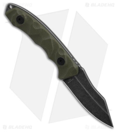 Skallywag Tactical The Mini Fixed Blade Knife OD Green G-10 (2" Black SW)