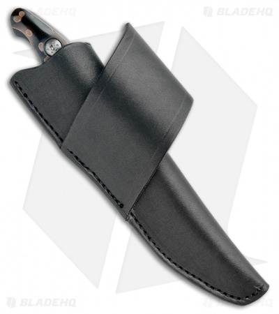 Skelton Bladeworks Scaphoid Fixed Blade Copper Infused Raffir (4" Damascus)