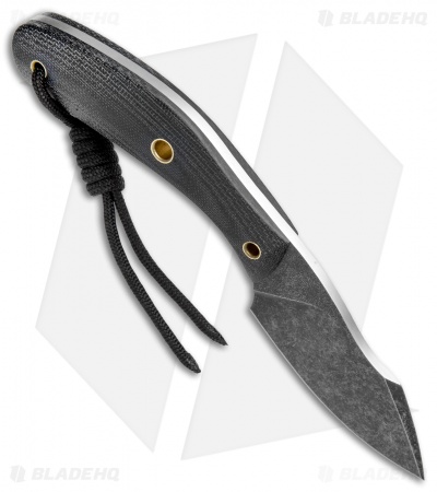 Smith & Sons Apex Fixed Blade Knife Black Micarta (3" Black SW)
