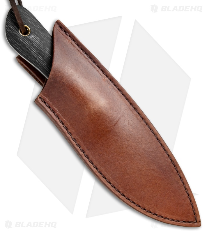 Smith & Sons Cherokee Fixed Blade Knife Black Micarta (4