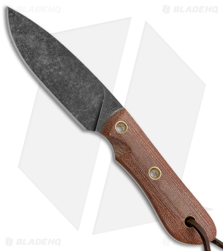 Smith & Sons Cherokee Fixed Blade Knife Natural Micarta (4