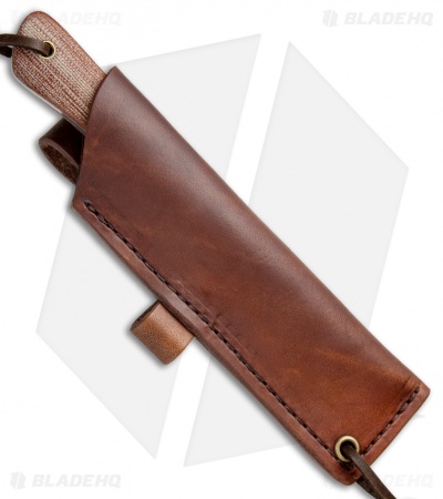 Smith & Sons Pioneer Fixed Blade Knife Natural Micarta (3.75" Black SW)