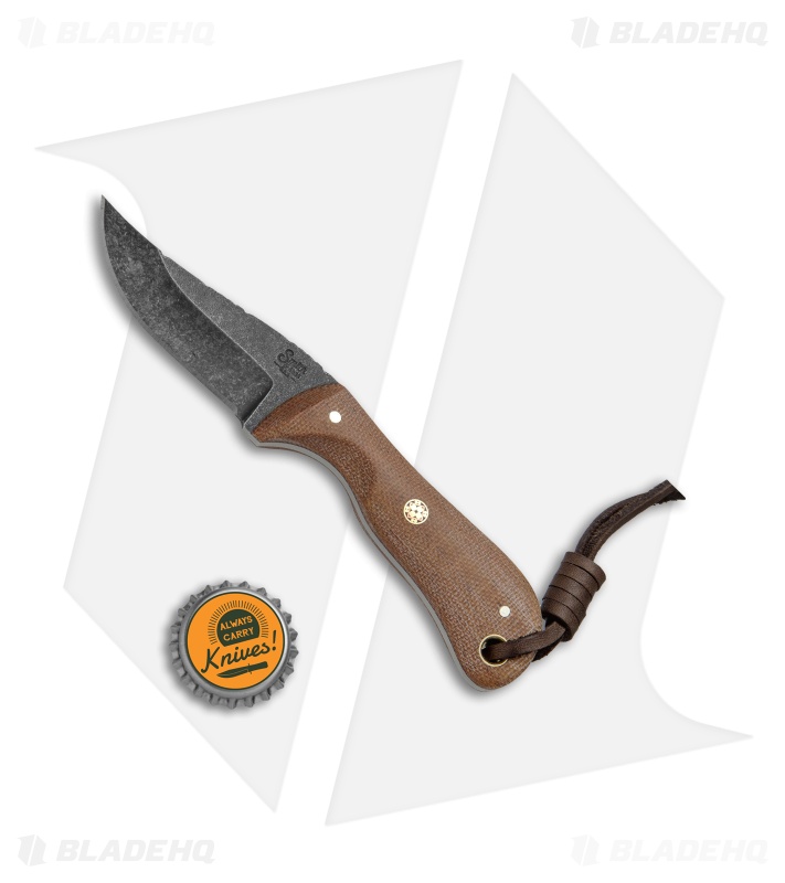 Smith & Sons Ranch Hand Fixed Blade Knife Natural Micarta (2.75" Black SW)