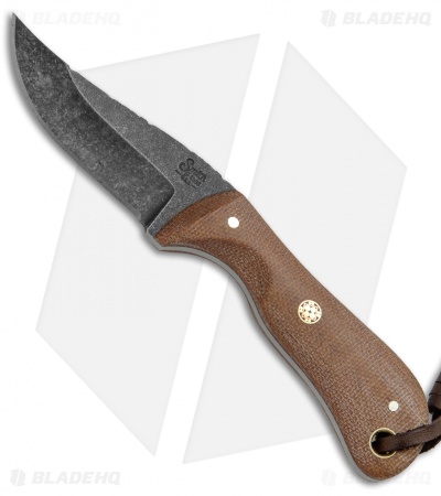 Smith & Sons Ranch Hand Fixed Blade Knife Natural Micarta (2.75" Black SW)