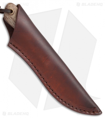 Smith & Sons Desperado Fixed Blade Knife Natural Micarta (3" Black SW)